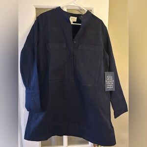 Pomander Place navy dress. NWT. Sz. XL